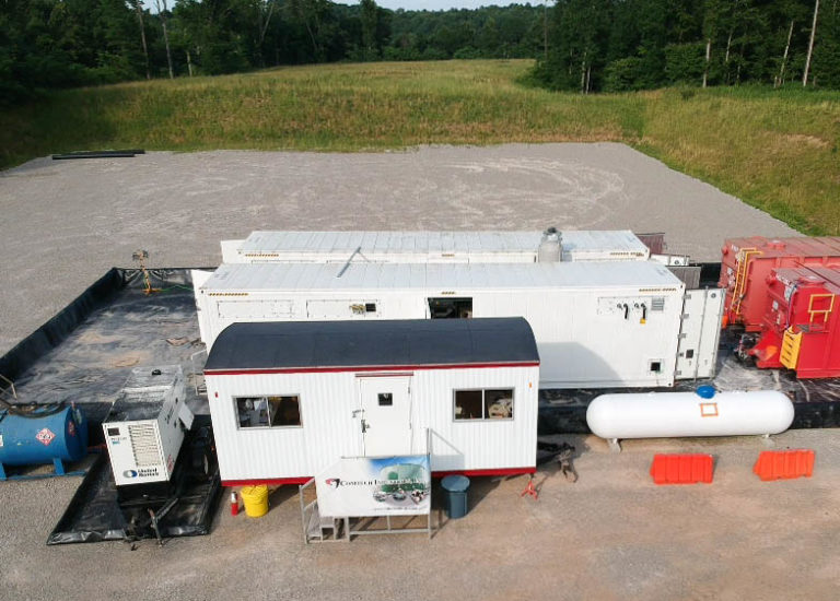 Shale Produced Water Volume Reduction Pilot