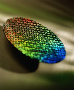 fluoride etched silicon wafer microelectronics