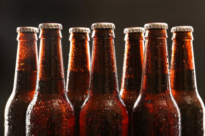 Photo of beer bottles