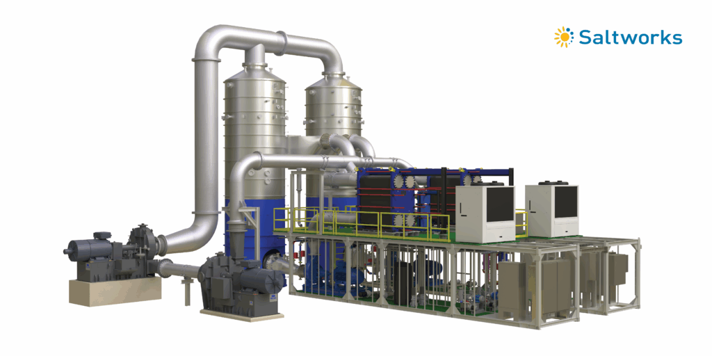 3D Model of Saltworks' SaltMaker MVR-30 Evaporative Crystallizer