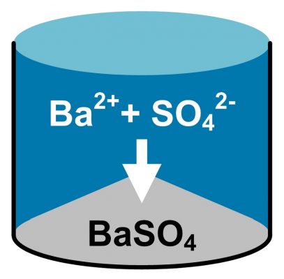 Barium Sulfate Reaction